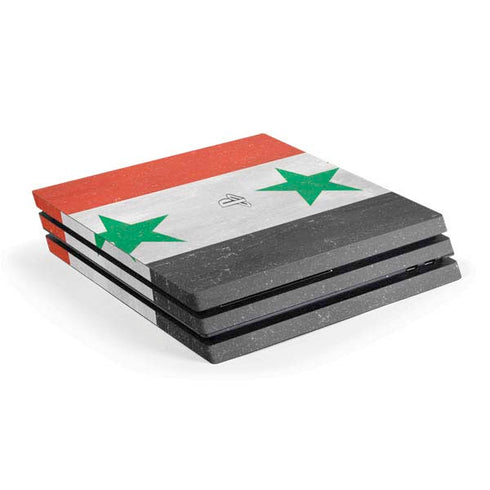 Syria Flag Distressed PlayStation PS4 Skins